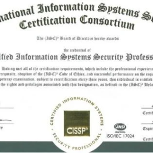 Buy CISSP Certificate online without exams