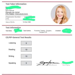 Buy CELPIP certificate online without exams