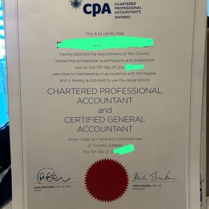 Buy Certified Public Accountant (CPA) Certificate online without exams